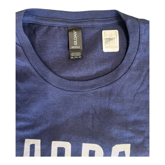 Gildan Navy Blue Beards & Bibles Tee - Picture 2 of 5